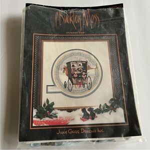 P. Buckley Moss Counted Cross Stitch Kit Christmas Carol Unused Complete